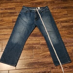 Lucky Brand Blue Relaxed Jeans with Lived-In Look
